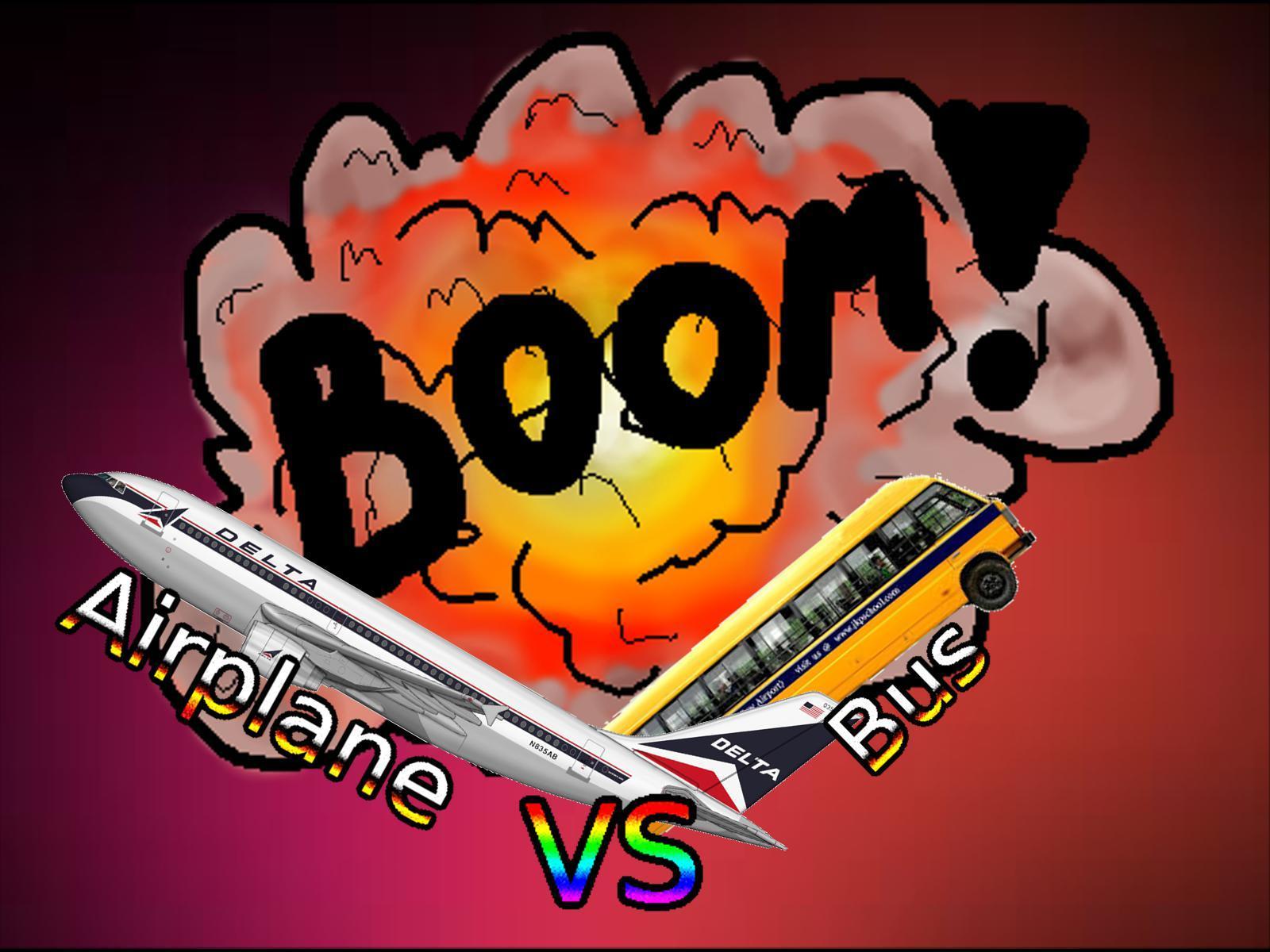 Portada de Airplane VS Bus