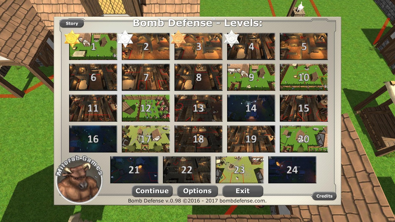 Portada de Bomb Defense