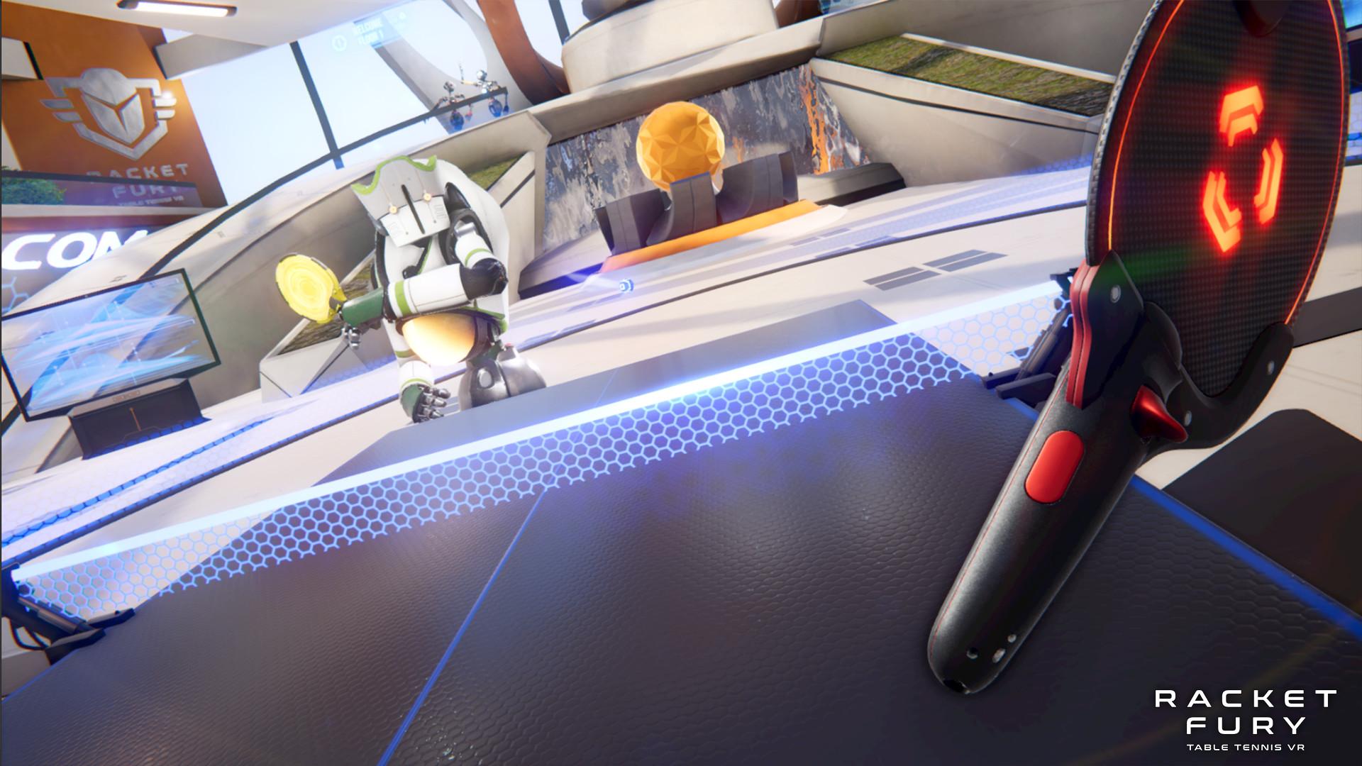 Portada de Racket Fury: Table Tennis VR