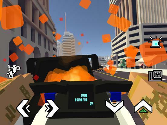 Portada de Blocky Moto Racing