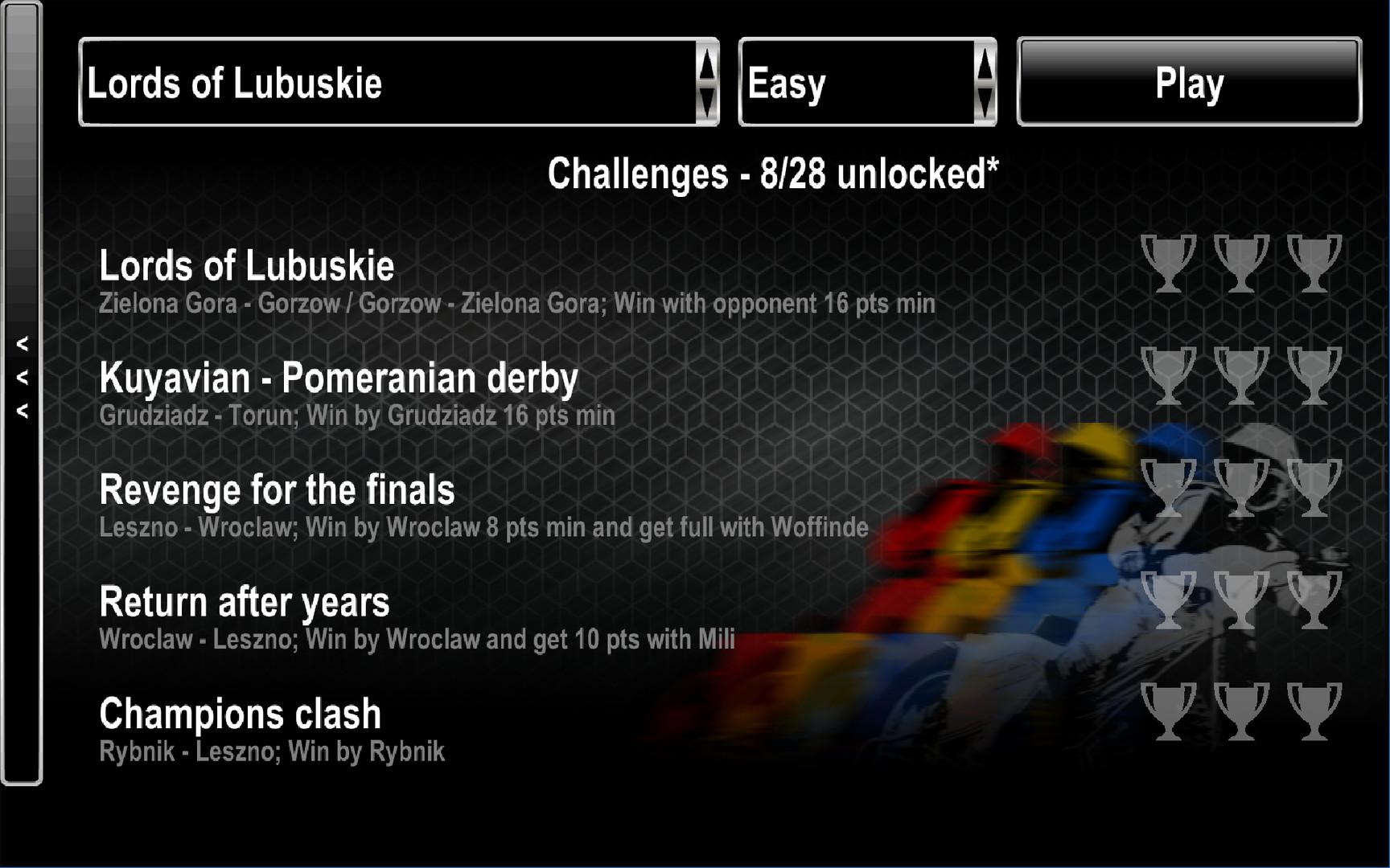 Portada de Speedway Challenge League