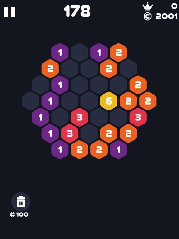 Portada de Hexa Number Smash: Tap Puzzle