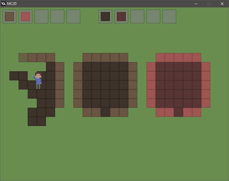 Portada de MC2D ALPHA 0.2.0 [Minecraft Topdown]