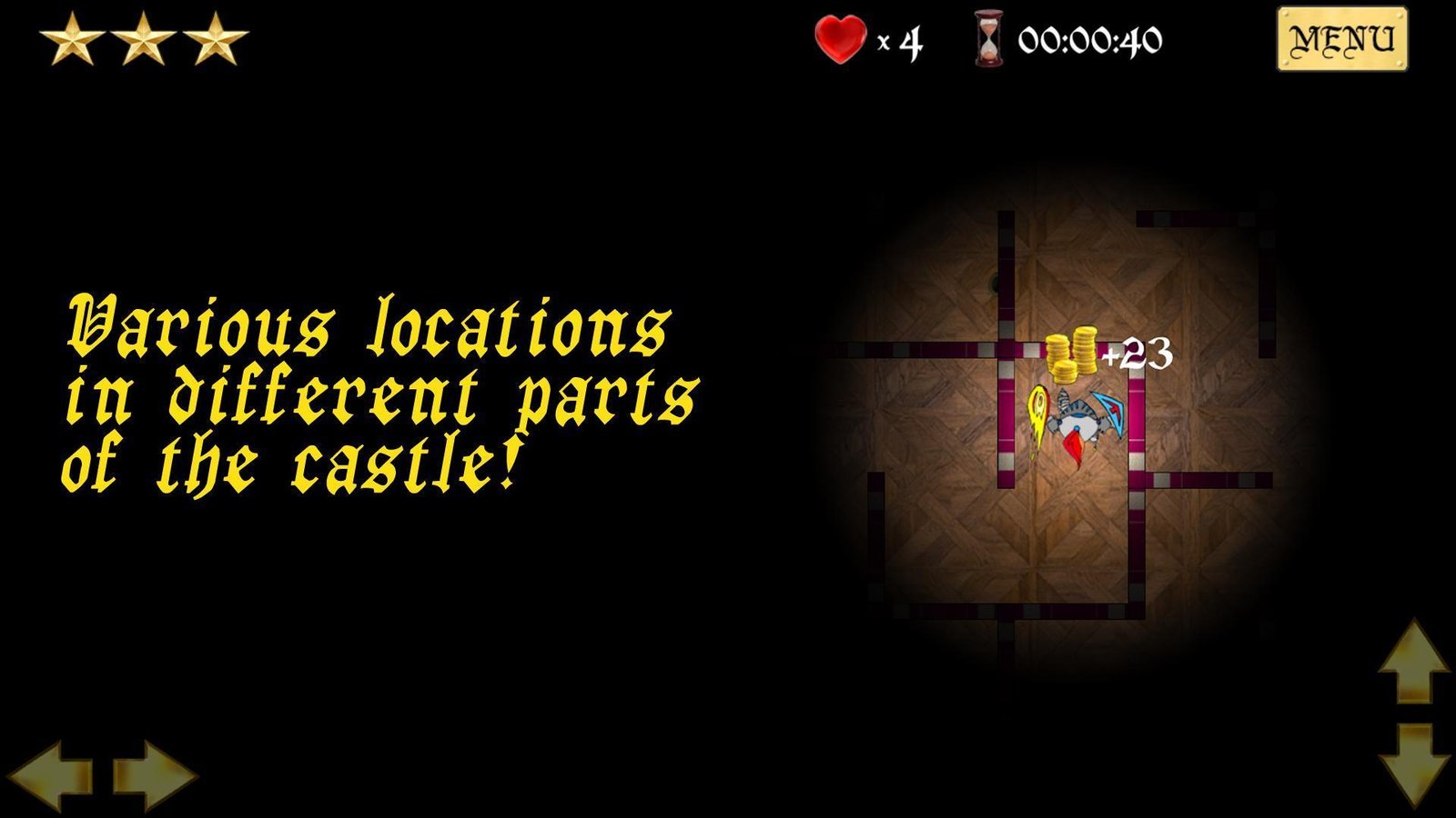 Portada de The Small Brave Knight: Adventure in the labyrinth