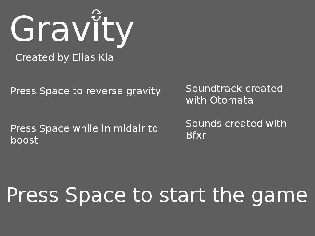 Portada de Gravity (ekia2302)