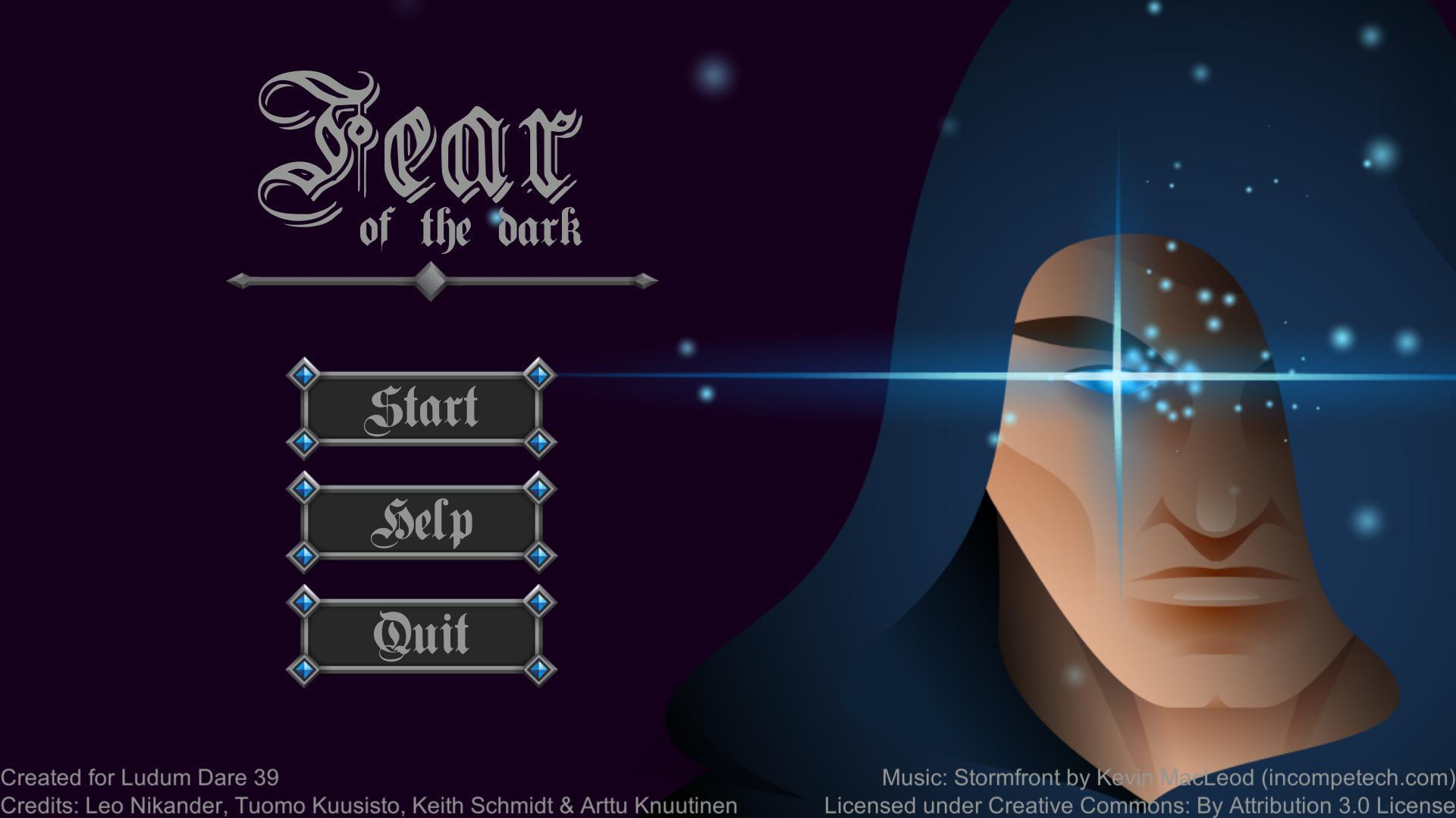 Portada de Fear of the dark (CoqDeCombat)