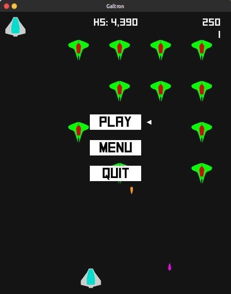 Portada de Galtron - 2D Shooter