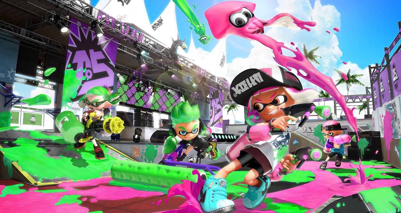 Portada de Splatoon 2