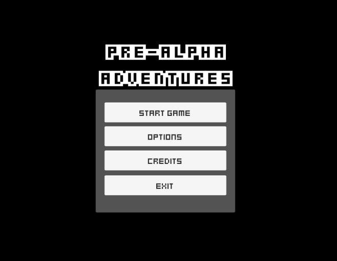 Portada de Pre-Alpha Adventures