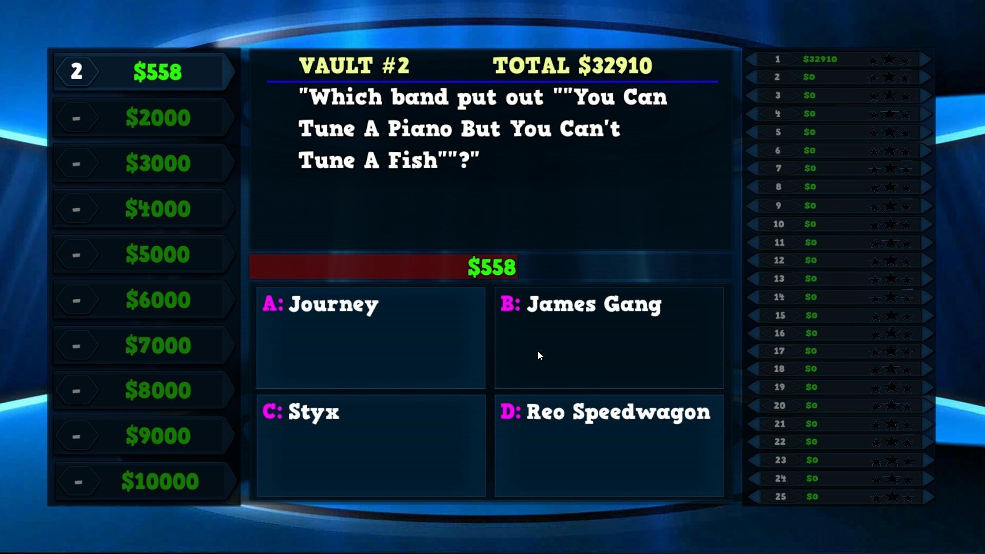 Portada de Trivia Vault: Classic Rock Trivia 2