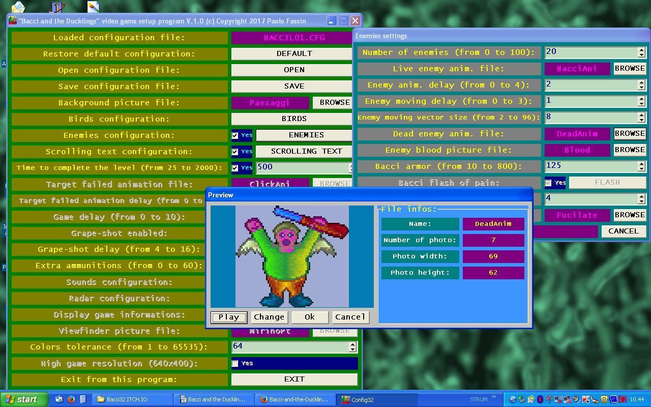 Portada de Bacci-and-the-Ducklings v.1.2 (with new level editor)