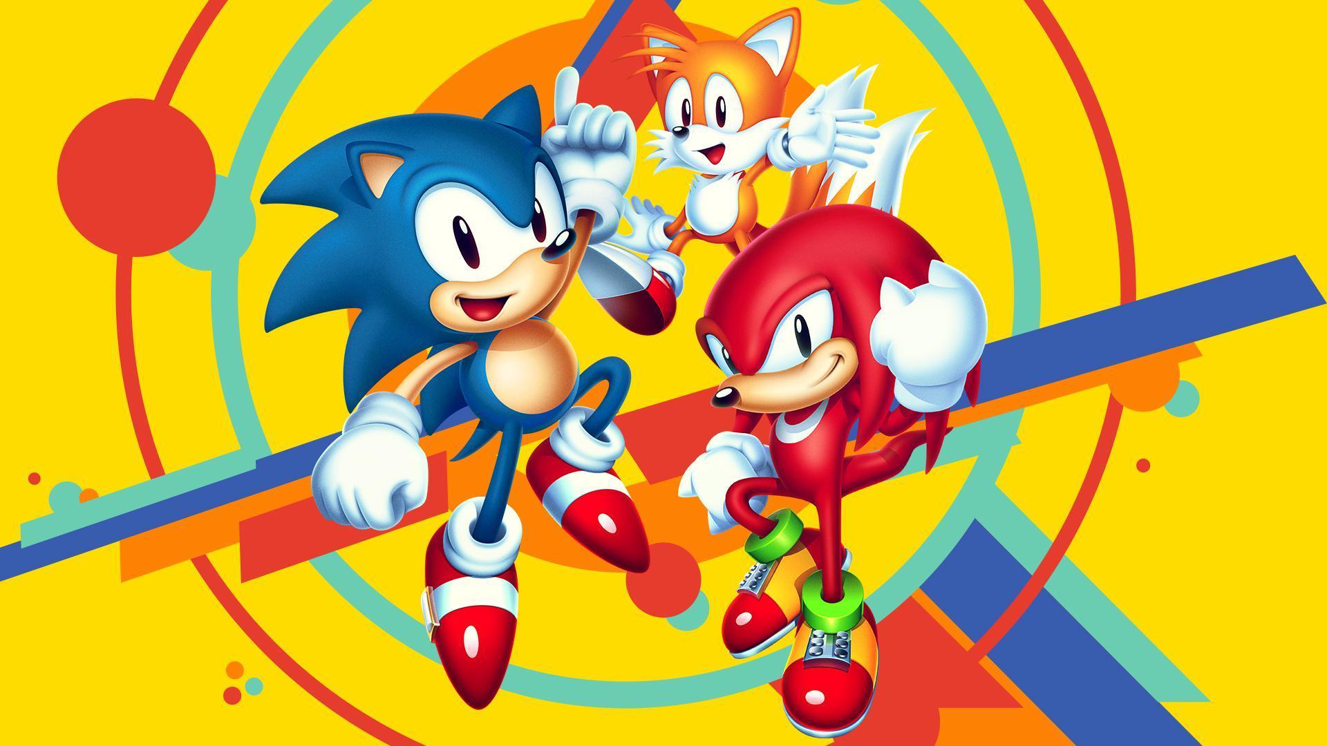 Portada de Sonic Mania