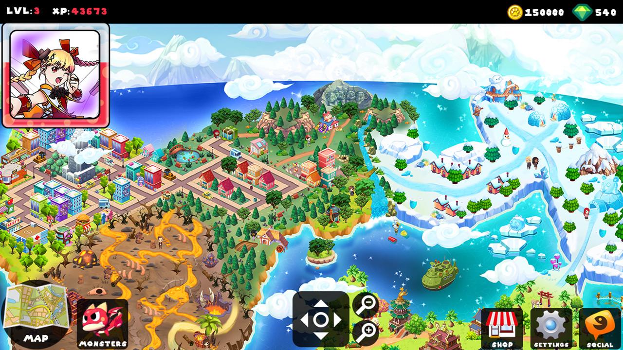 Portada de Cute Monsters Battle Arena