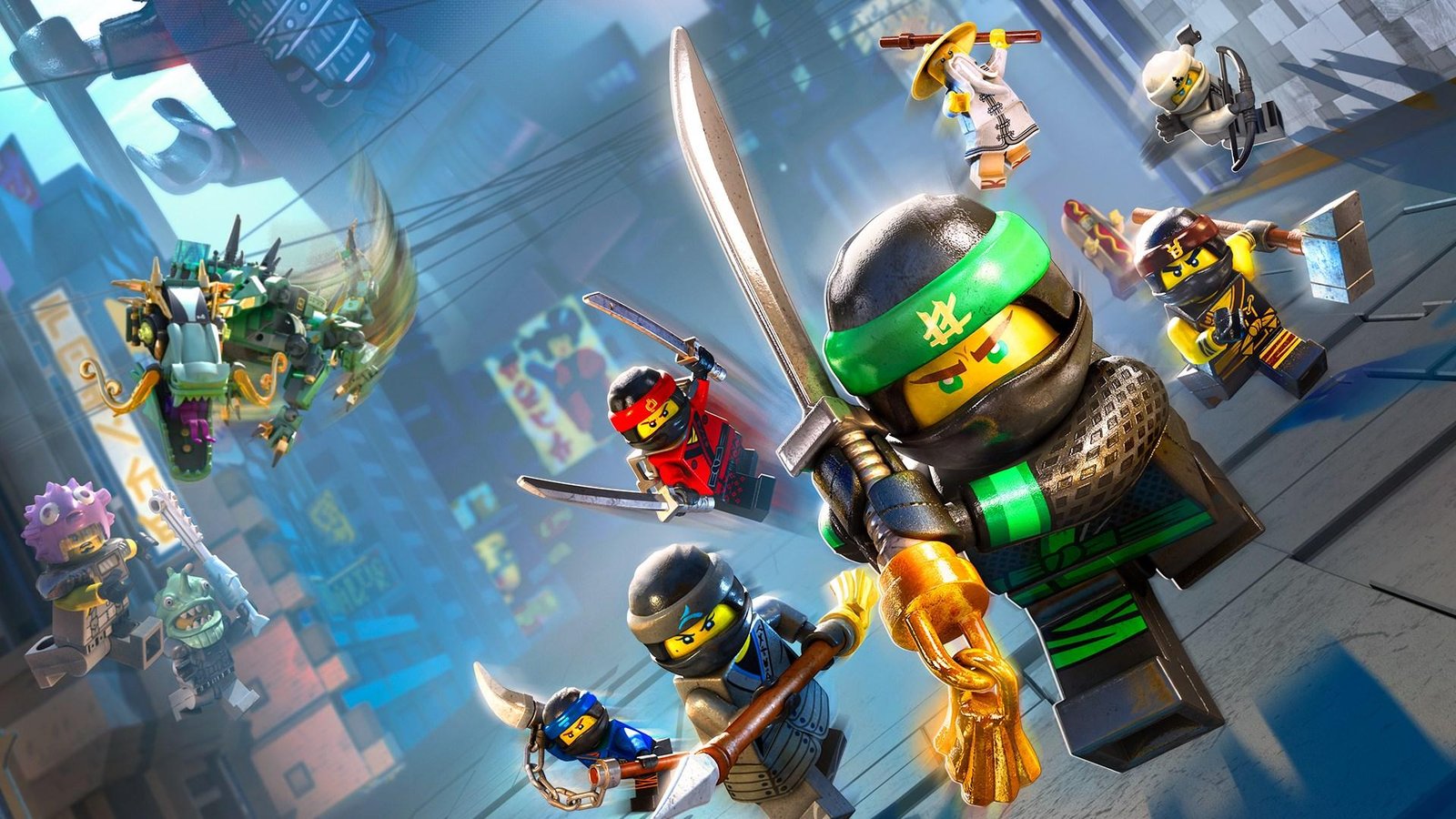 Portada de The LEGO NINJAGO Movie Video Game