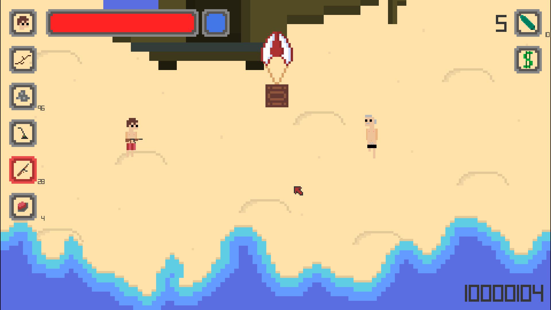 Portada de Nudist Beach Survival Simulator