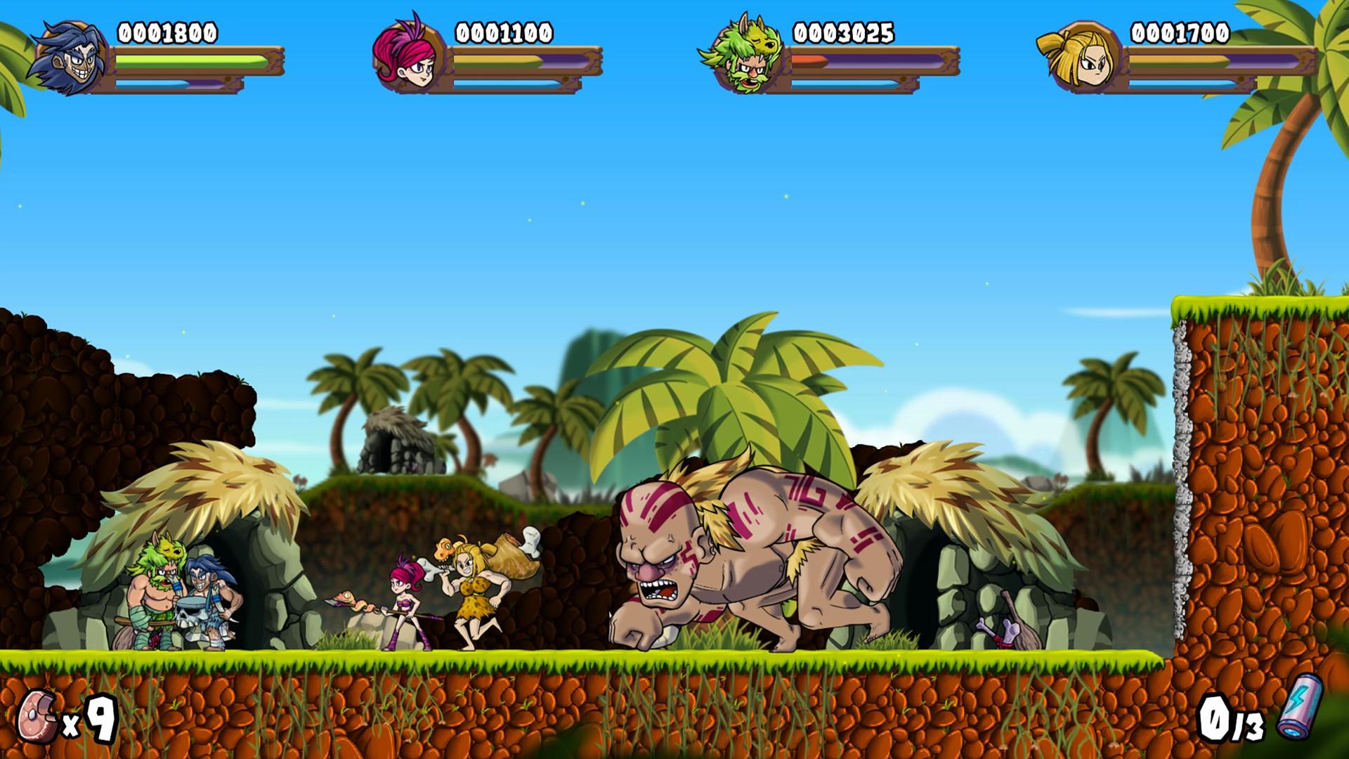 Portada de Caveman Warriors