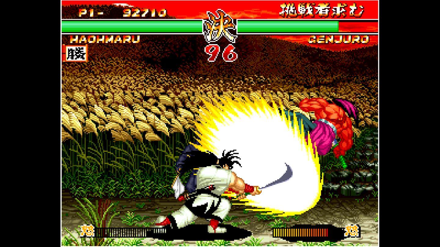 Portada de ACA NEOGEO SAMURAI SHODOWN II