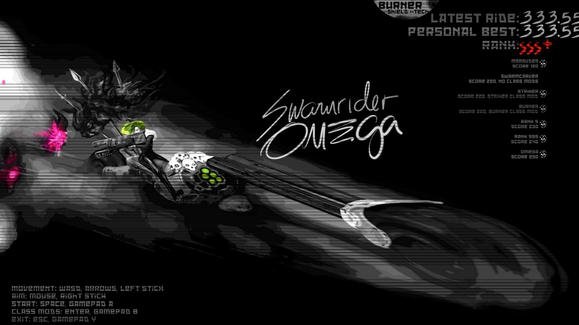 Portada de SWARMRIDER OMEGA