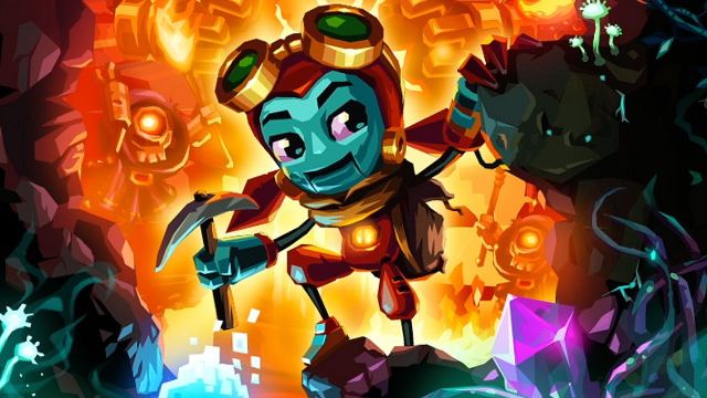 Portada de SteamWorld Dig 2