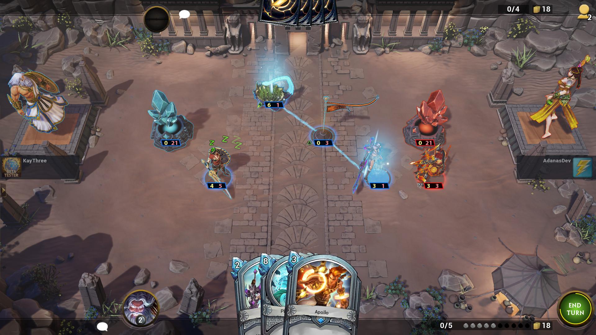 Portada de Hand of the Gods