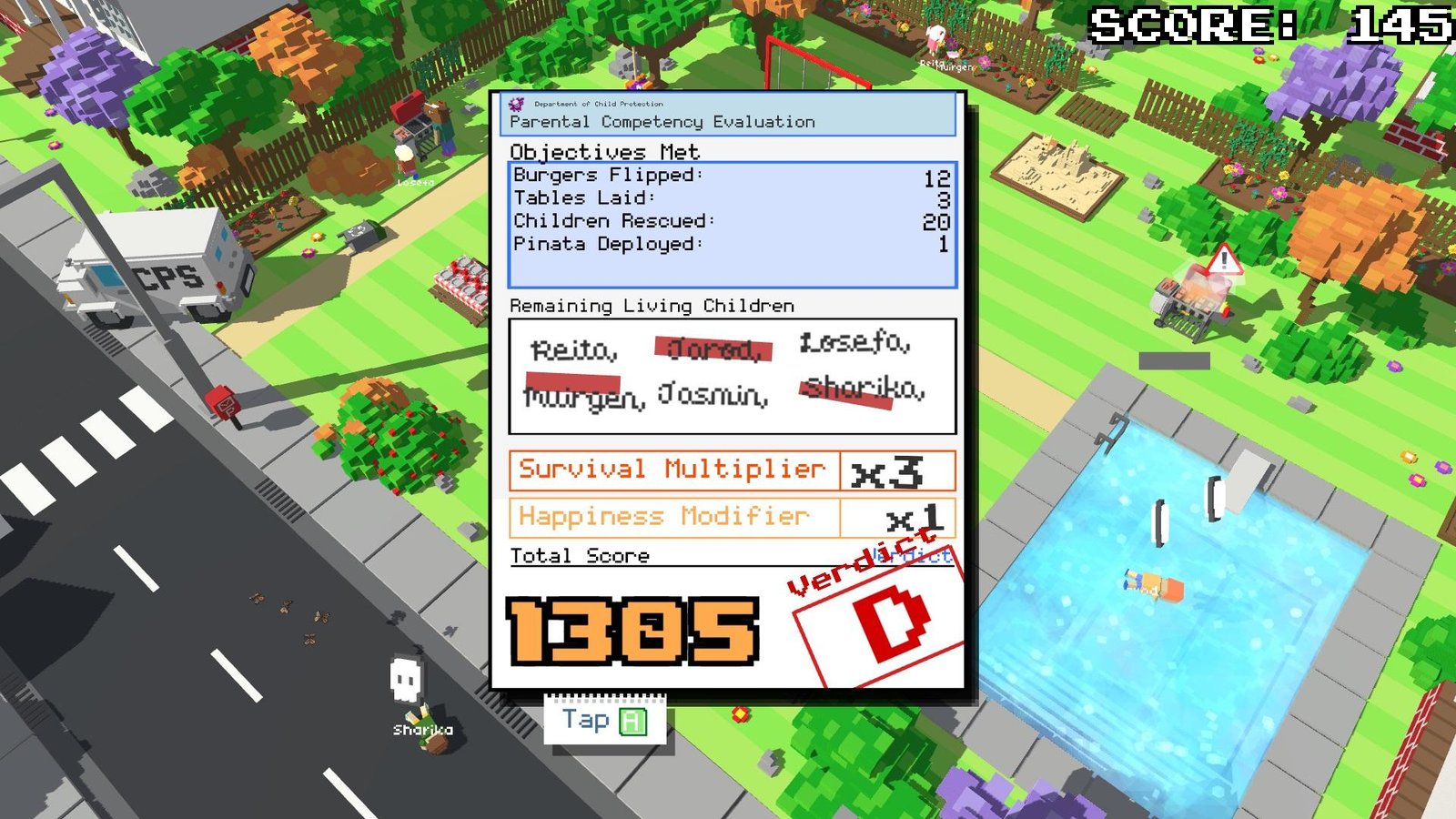 Portada de Think of the Children