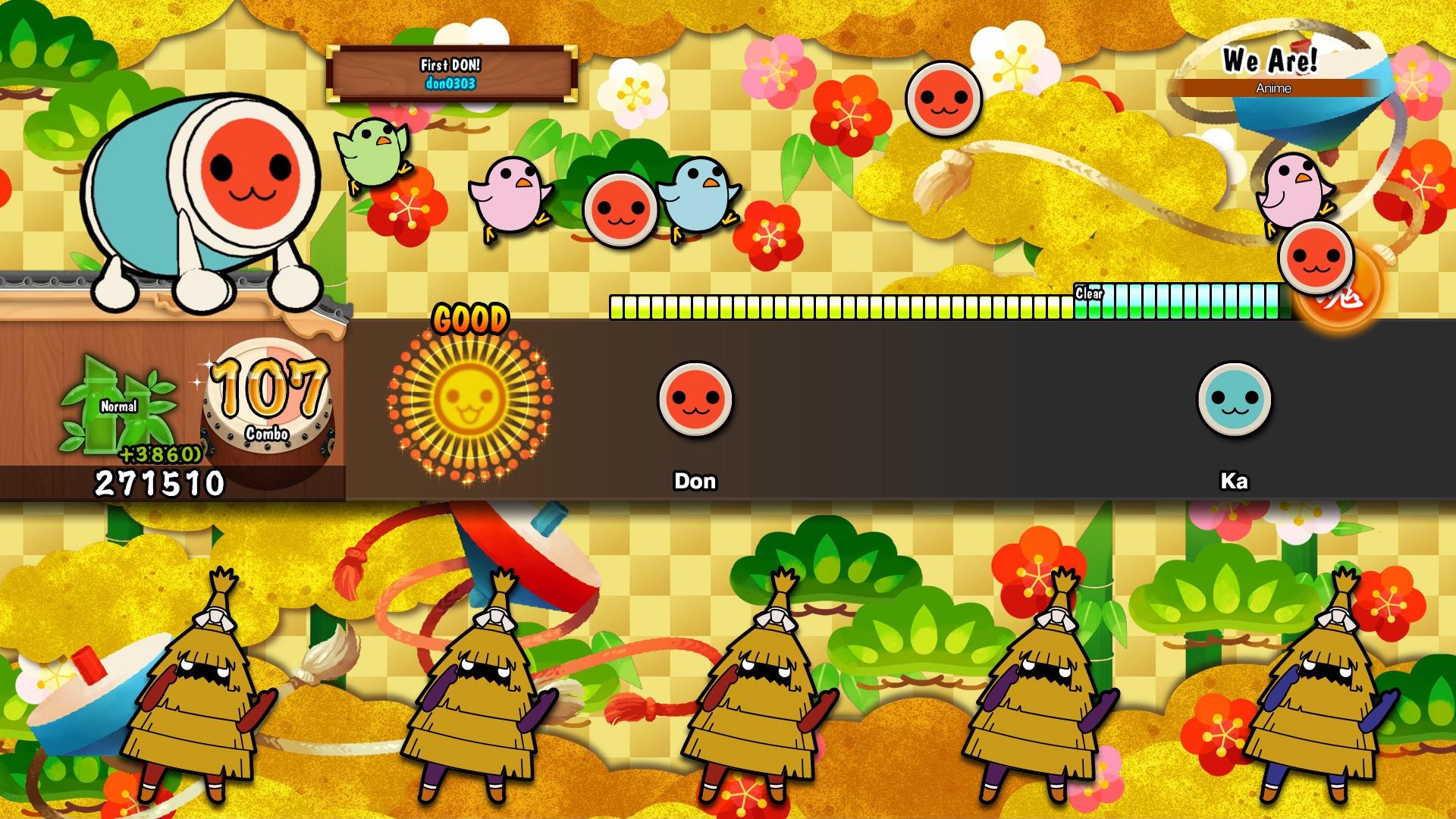 Portada de Taiko no Tatsujin: Drum Session!