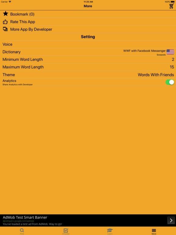 Portada de Word Cheat for Board Games