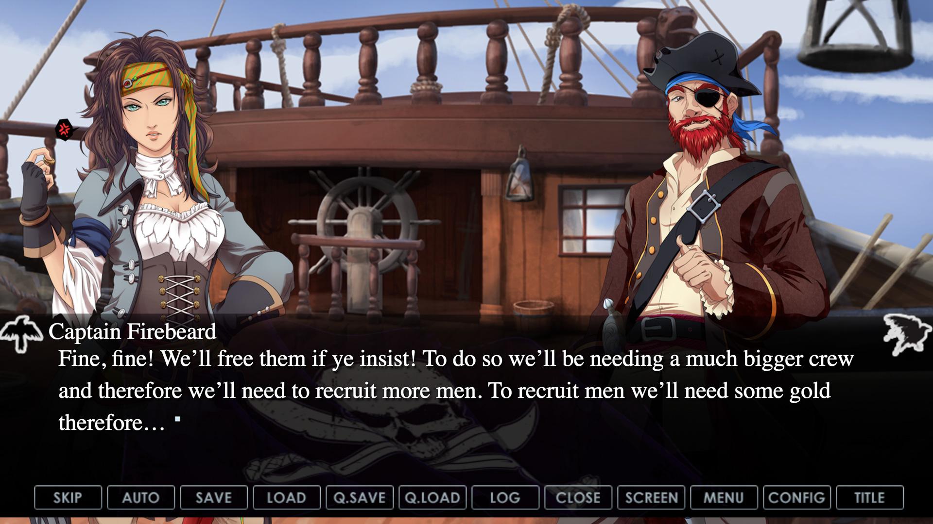 Portada de Captain Firebeard and the Bay of Crows