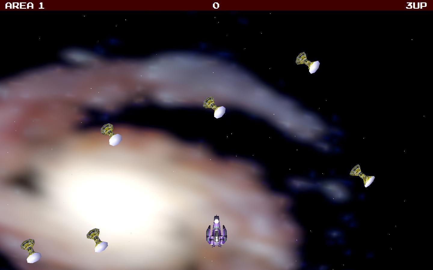 Portada de Space Force - Vertical Shooter demo project archive