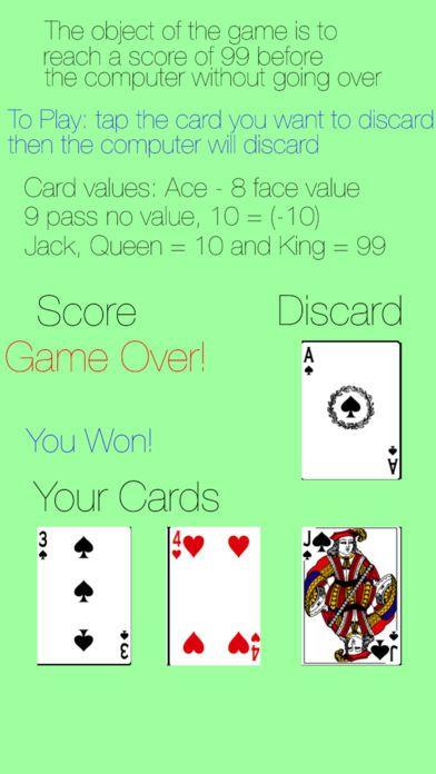 Portada de NinetyNineCardGame
