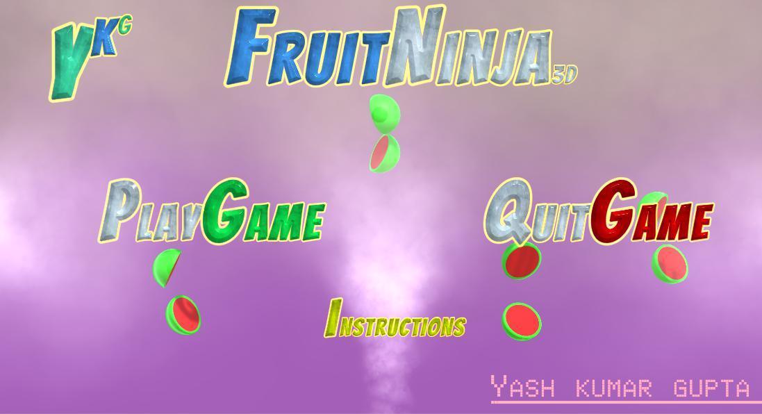 Portada de Fruit Ninja (itch)