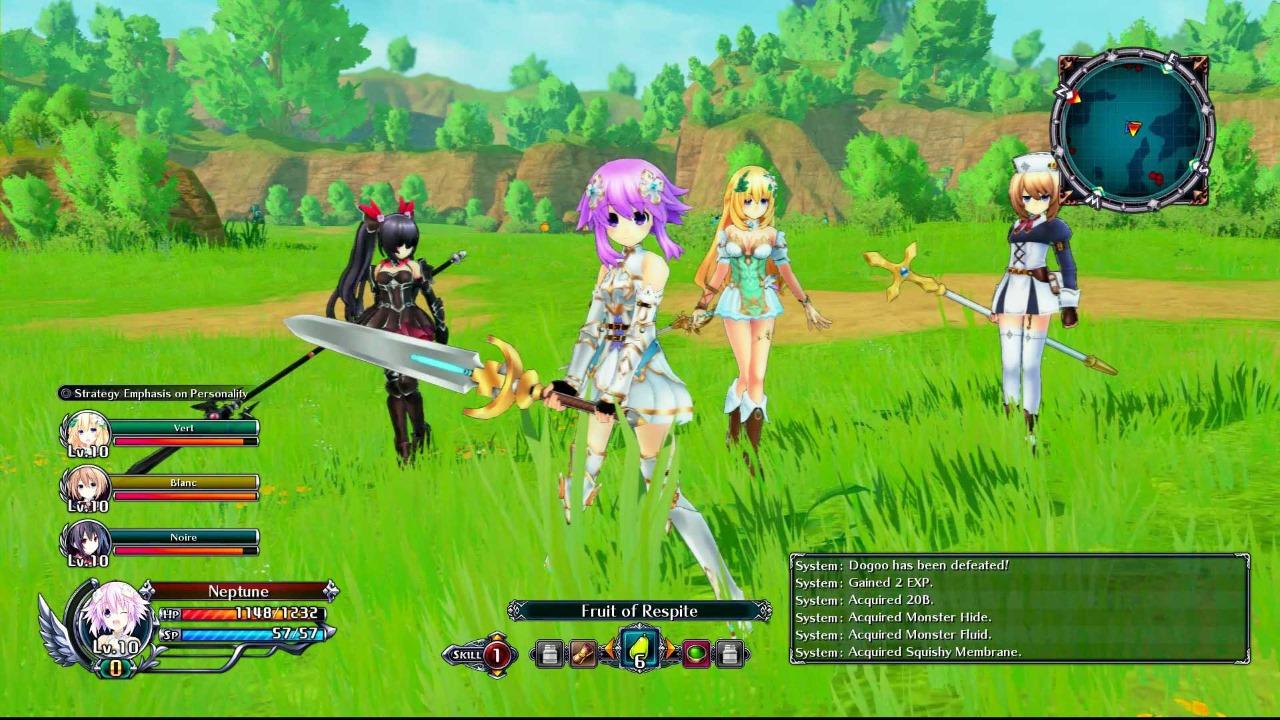 Portada de Cyberdimension Neptunia: 4 Goddesses Online