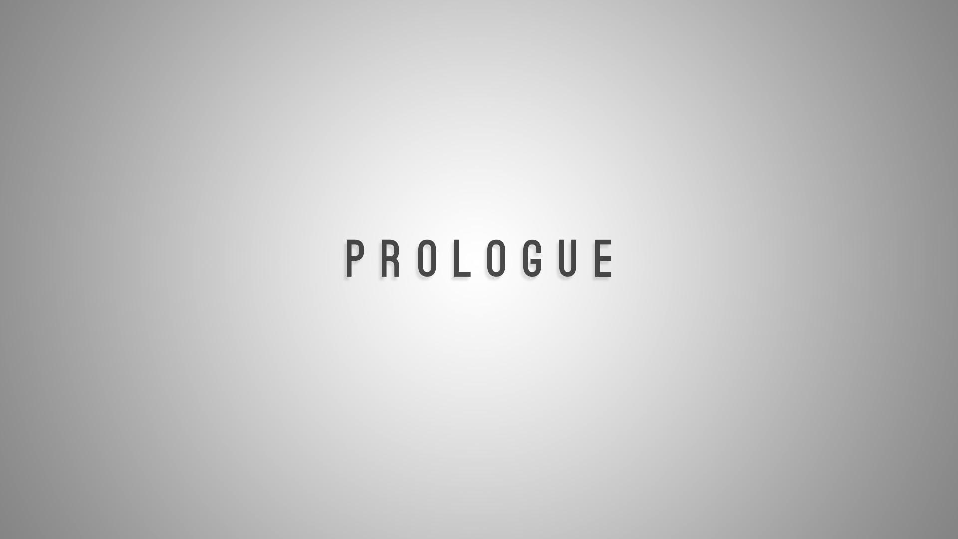 Portada de Prologue (2017)