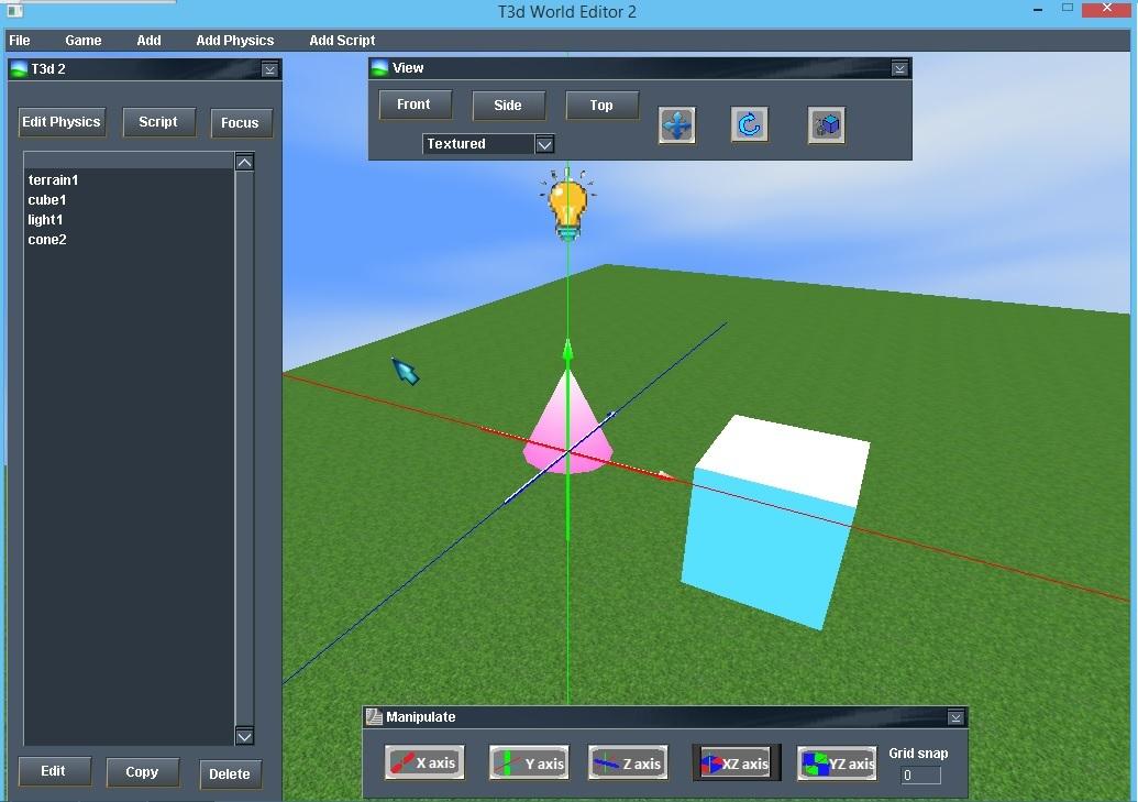 Portada de T3D2 - Blitz3d World Editor 2