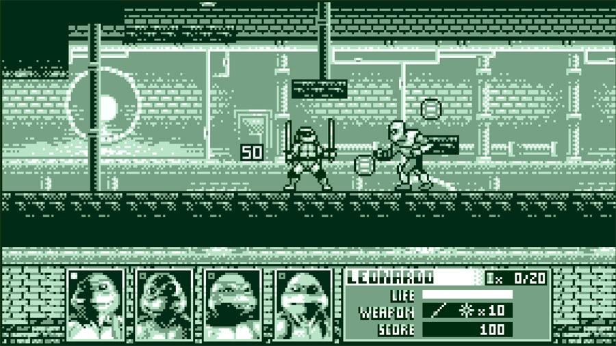 Portada de Teenage mutant ninja turtles Cowabunga