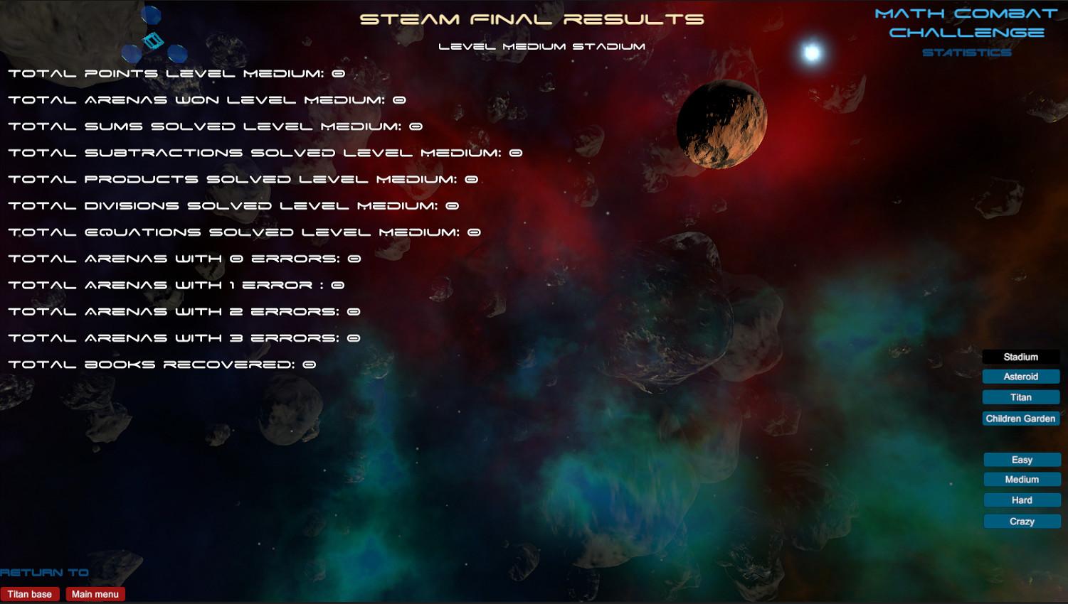 Portada de Math Combat Challenge