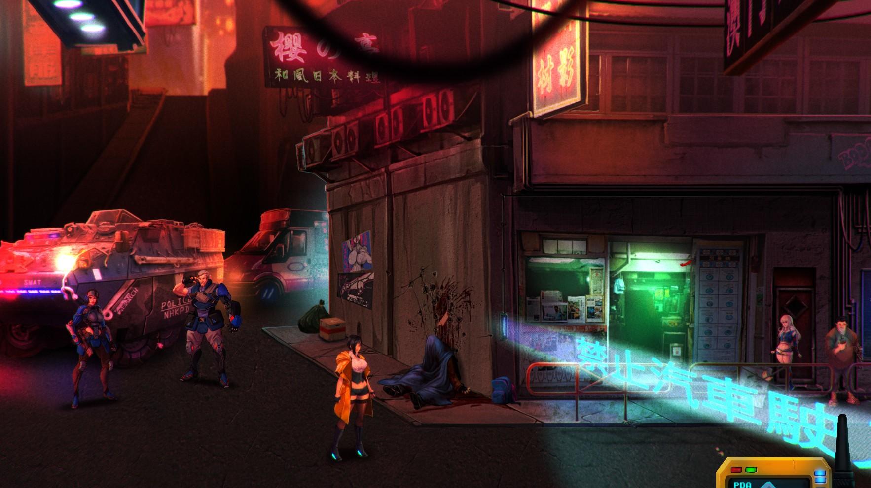 Portada de Sense - 不祥的预感: A Cyberpunk Ghost Story