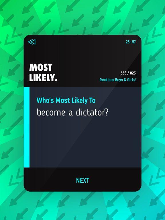 Portada de Most Likely To: Drinking game