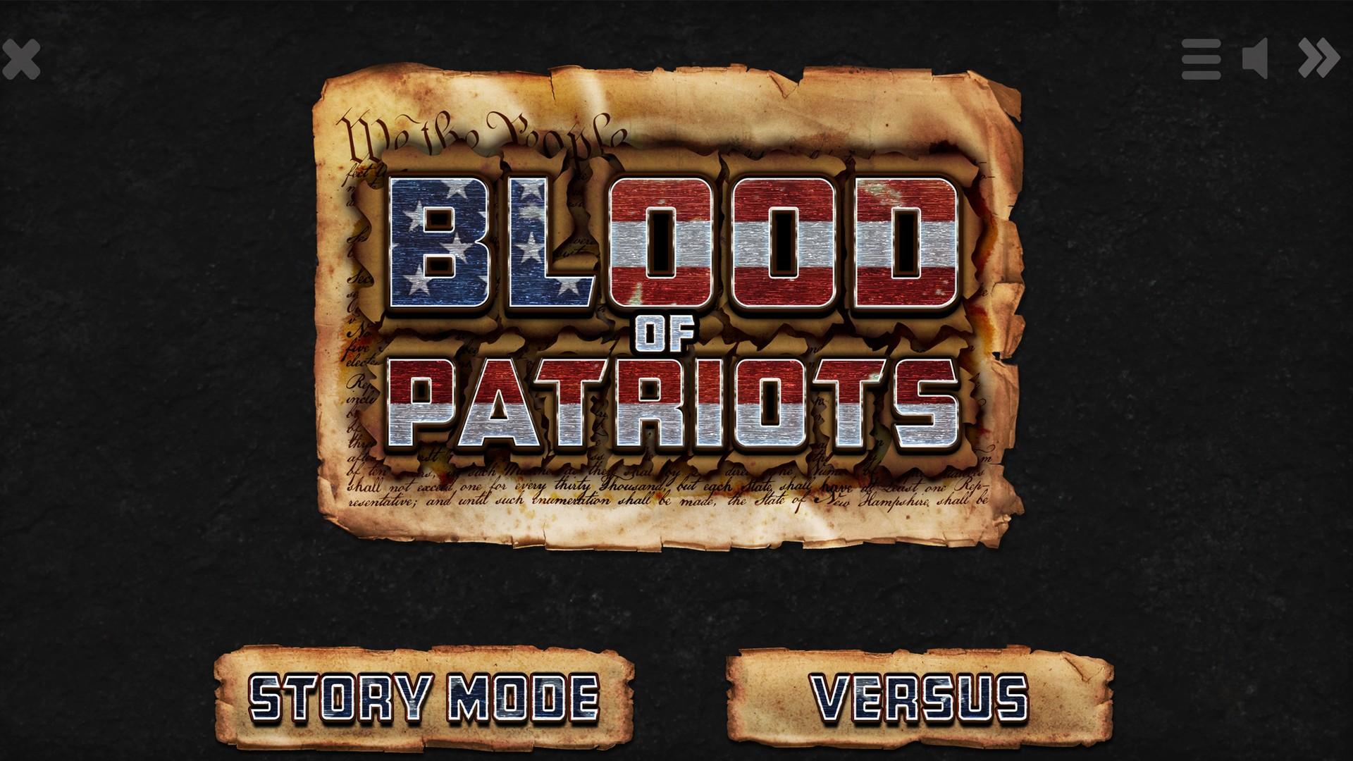 Portada de Blood of Patriots