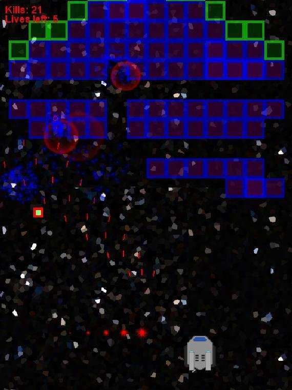 Portada de Space Defender (itch)