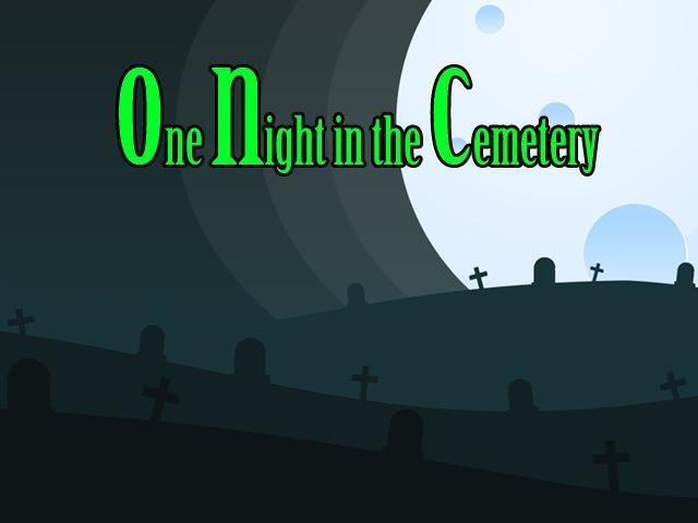 Portada de One Night in the Cemetery