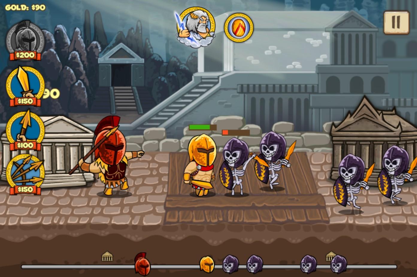 Portada de Heroes of Myths - Warriors of Gods