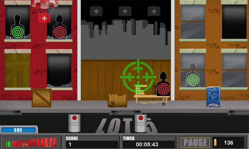 Portada de Open Target Practice Shot (mcolverdesigns)