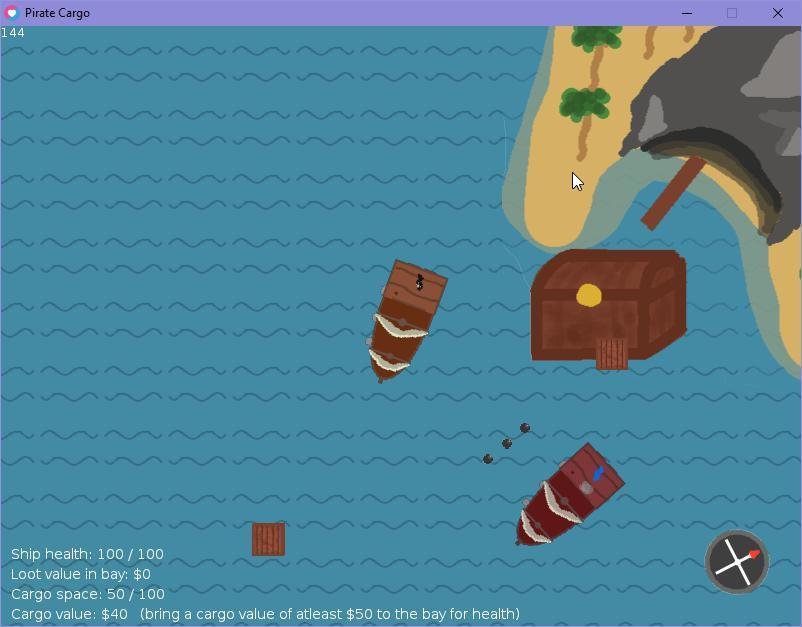 Portada de Pirate Cargo - Ludum Dare #40