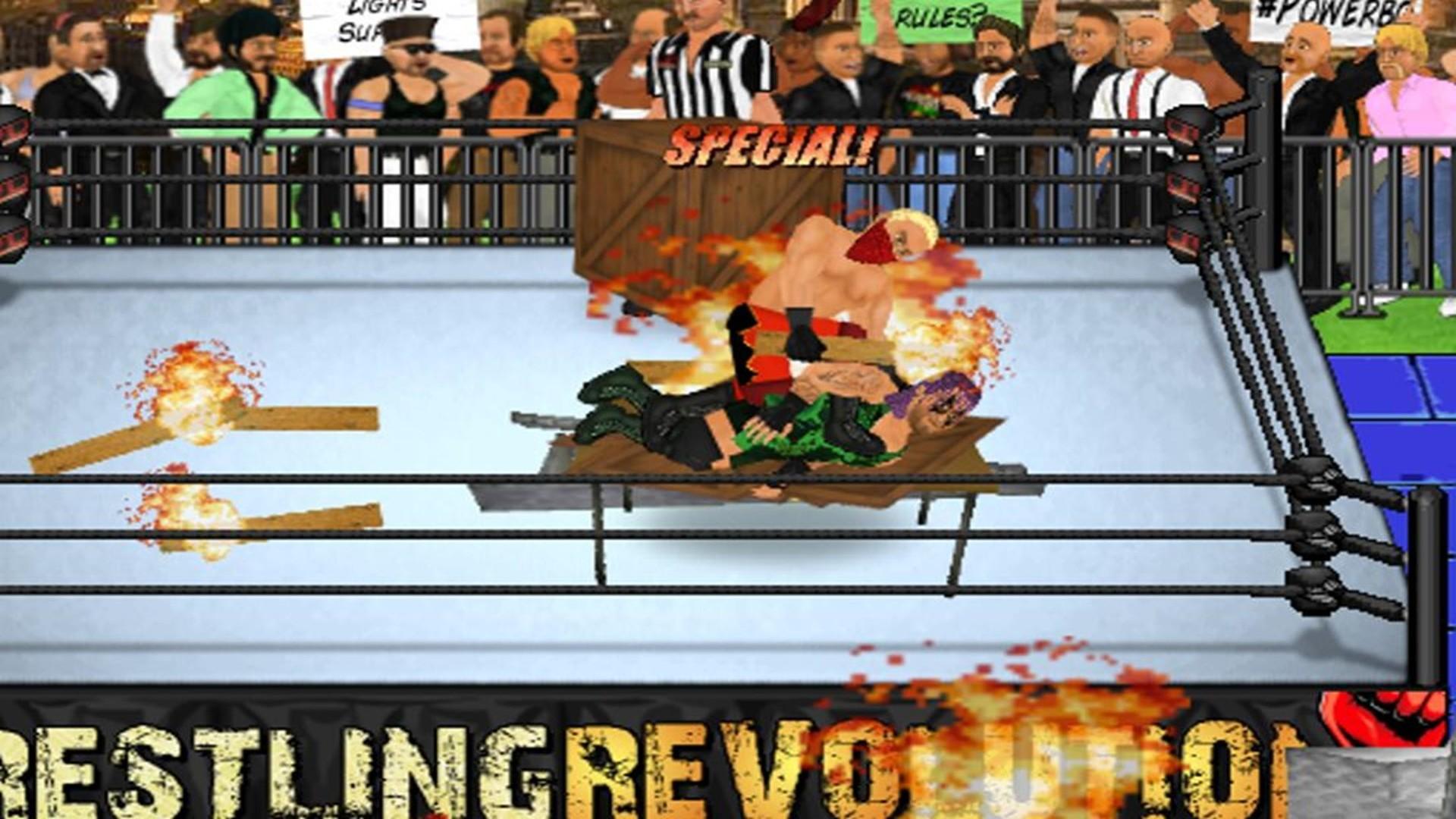 Portada de Wrestling Revolution 2D