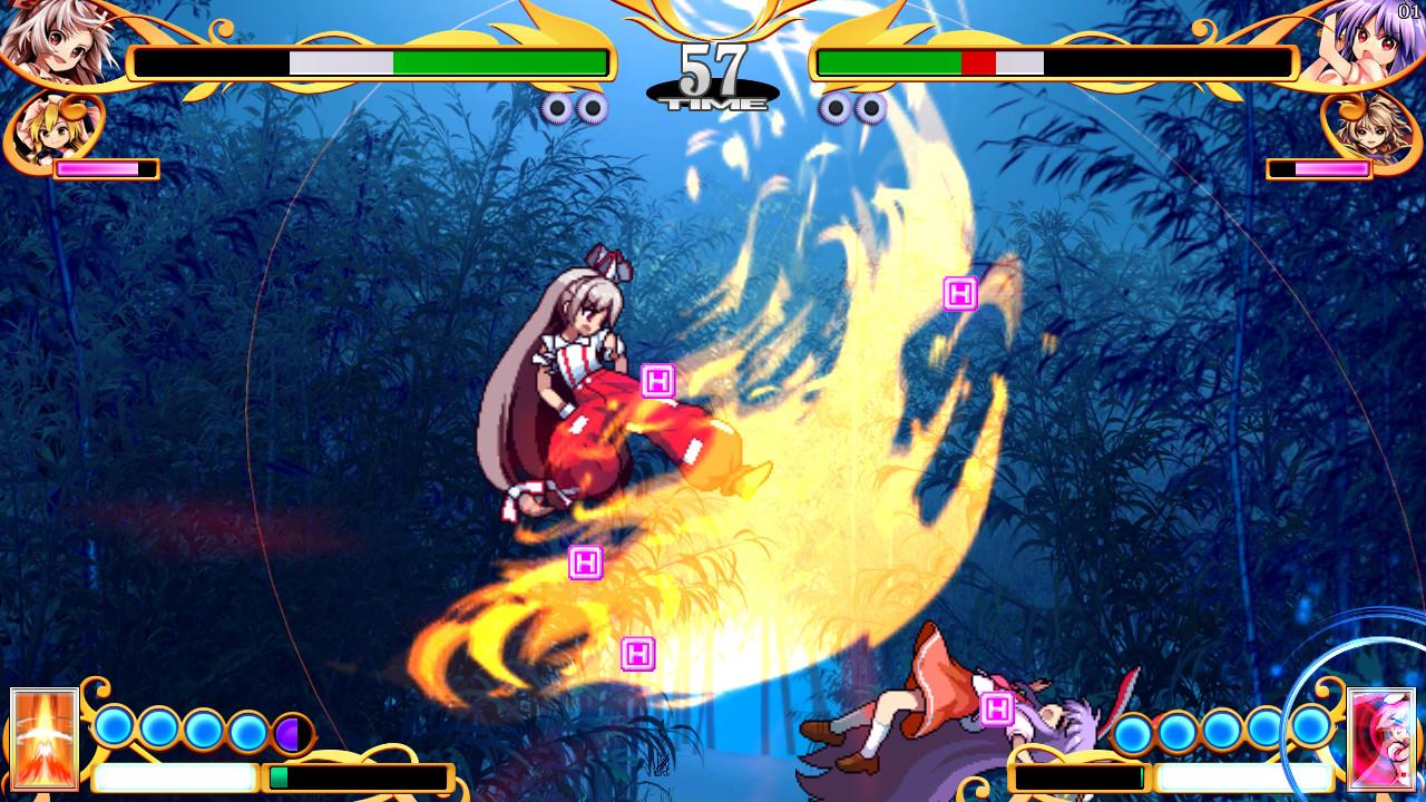 Portada de Touhou Project 東方憑依華 ～ Antinomy of Common Flowers.