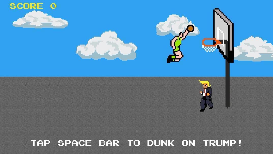 Portada de Dunk on Trump