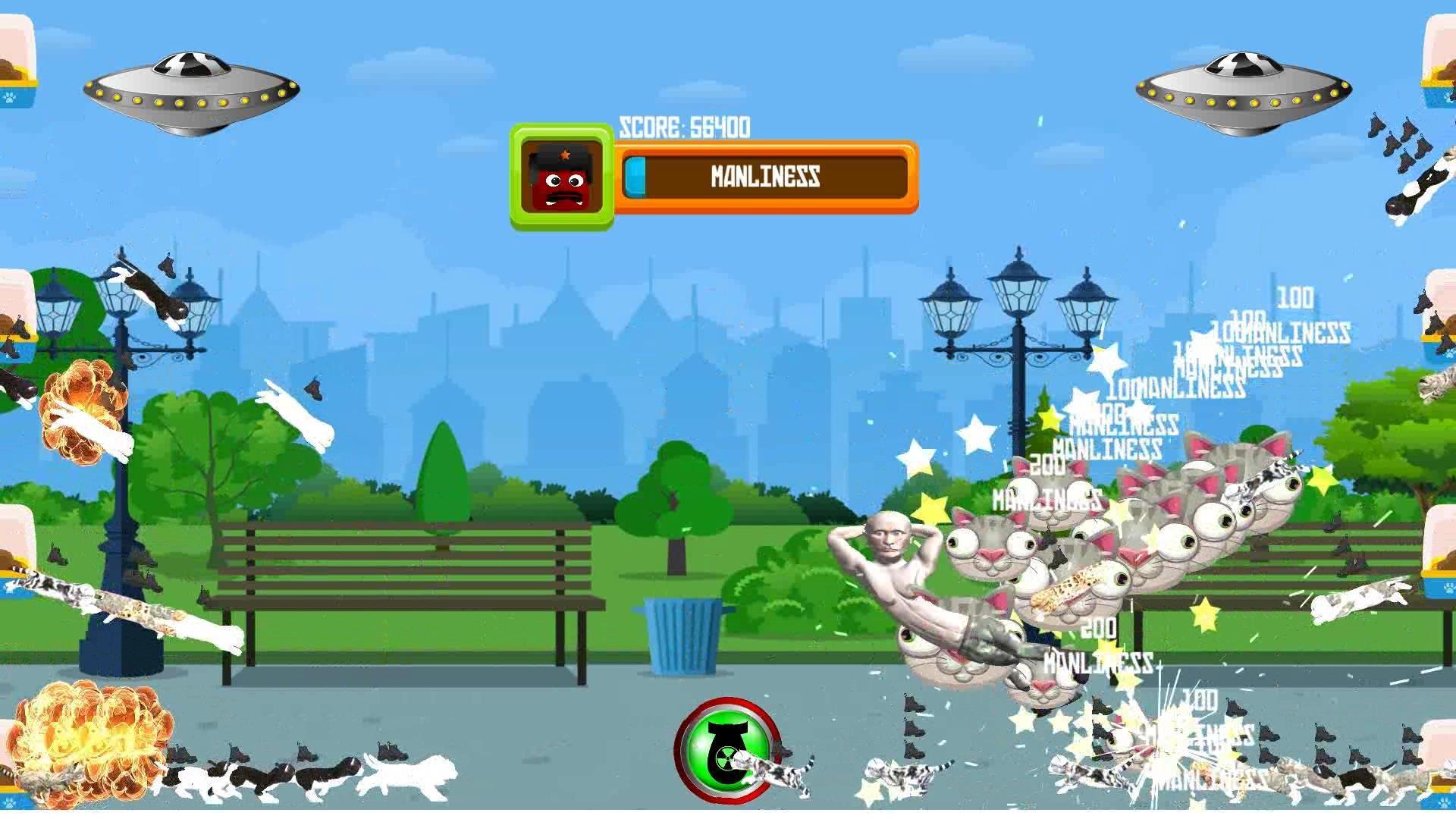 Portada de Kicking Kittens: Putin Saves The World