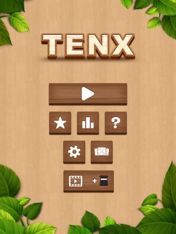 Portada de TENX - Wooden Number Puzzle