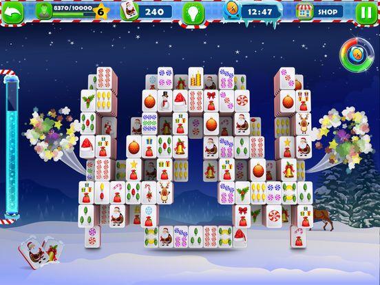 Portada de 3D Santa Mahjong Solitaire